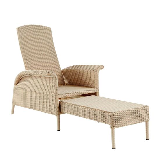 Savannah Deck Chair mit ausziehbarem Fußteil