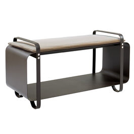 Vero Kaminholzbank inkl. Kissen