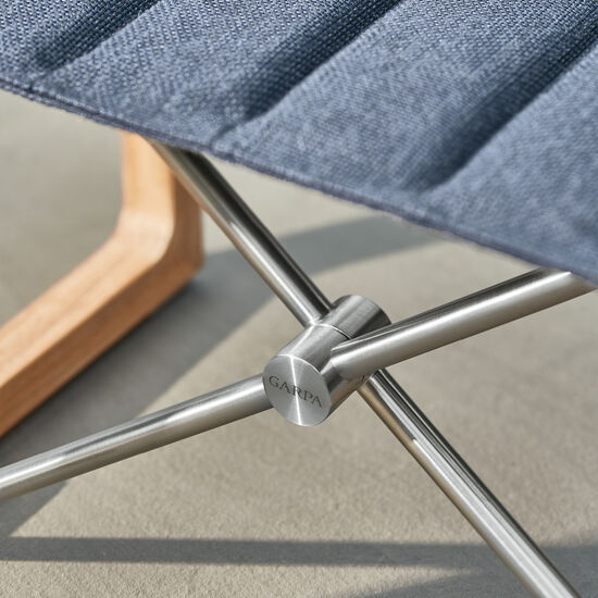 Benton Armlehnstuhl Rauchblau fest