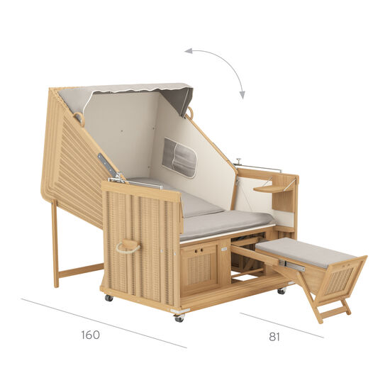 Strandkorb Dessin "Hazel"