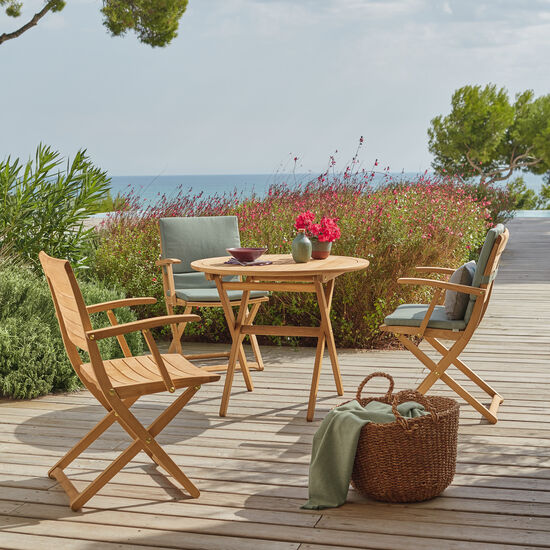 Bowen Tisch rund 90 Teak