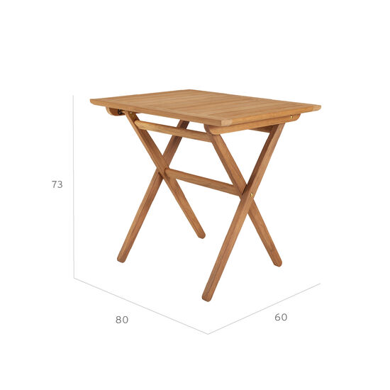 Bowen Tisch 80 x 60 Teak