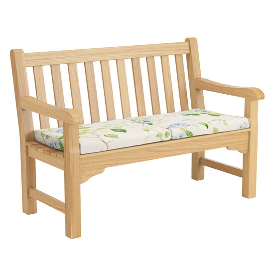 Set Sitzkissen Bank 120 Summerfield / Hestercombe Dessin "Hortensia Blau" (2 Stück im Set)