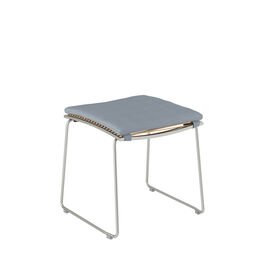 Auflage Pan Hocker für Stuhl, Dessin "Indigo“