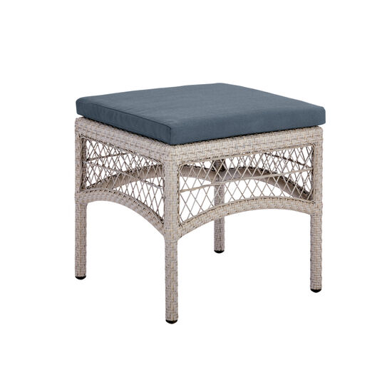 Auflage Charleston Hocker  Dessin "Indigo"