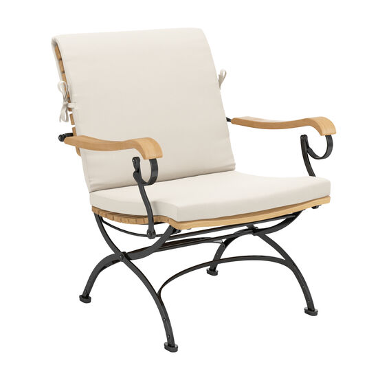 Auflage Fontenay Low Dining Sessel Dessin "Linum"