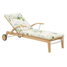 Auflage Hamptons Liege Dessin "Hortensia Blau"