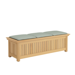 Sitzkissen 3er-Set für Truhenbank Dessin "Mineral"