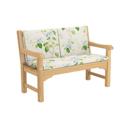 Set Rückenkissen Bank 120 Summerfield / Hestercombe Dessin "Hortensia Blau" (2 Stück im Set)