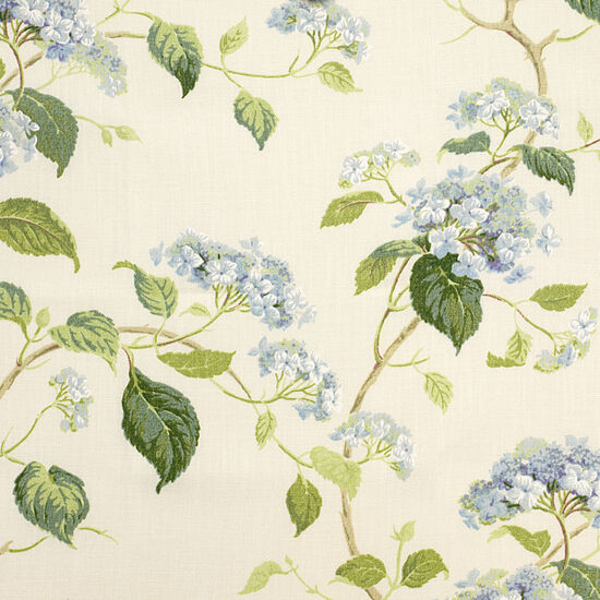 Set Sitzkissen Bank 240 Summerfield / Hestercombe Dessin "Hortensia Blau" (4 Stück im Set)