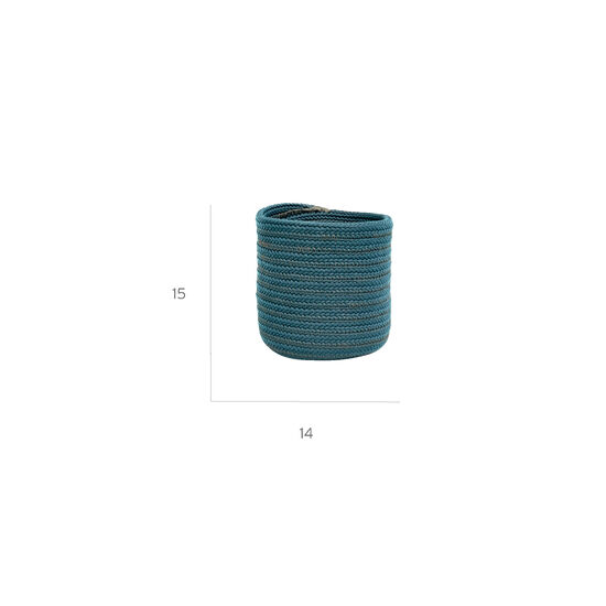 Temper Korb Klein Petrol, 2er-Set