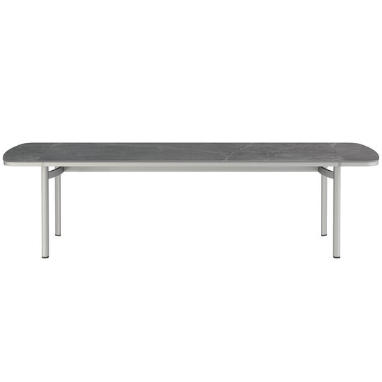 Temper Tisch Eloxal 280 x 100 Tischplatte Keramik