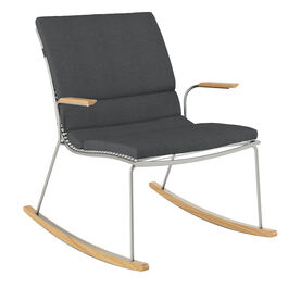 Auflage Pan Schaukelstuhl Dessin "Anthrazit"