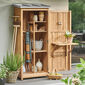 Geräteschrank Teak