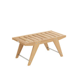 Doppia Beistelltisch Teak