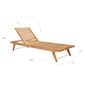 Doppia Liegen-Set Teak