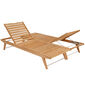 Doppia Liegen-Set Teak