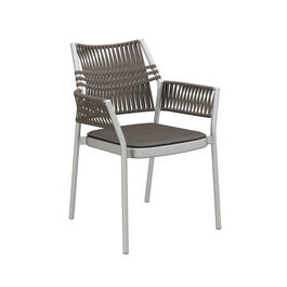 Auflage Temper Armlehnstuhl Dessin "Braun"