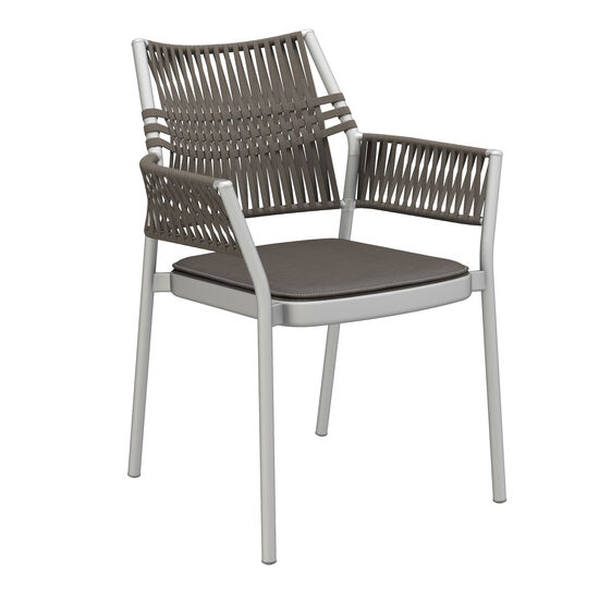 Auflage Temper Armlehnstuhl Dessin "Braun"