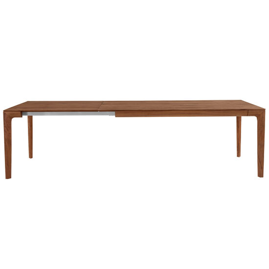 Tavo Massivholztisch Nussbaum, ausziehbar