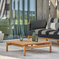 Cavo Couchtisch 80 x 80 Teak