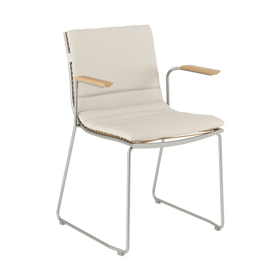 Pan Armlehnstuhl Braun