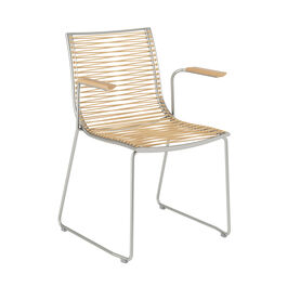 Pan Armlehnstuhl Braun