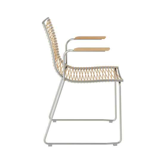 Pan Armlehnstuhl Braun