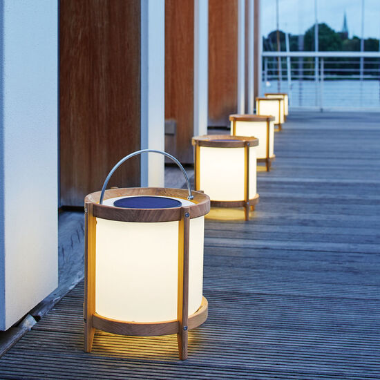 Neva Solarleuchte Teak