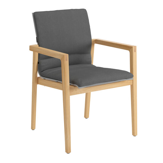 Auflage Derry Armlehnstuhl, Dessin "Anthrazit"