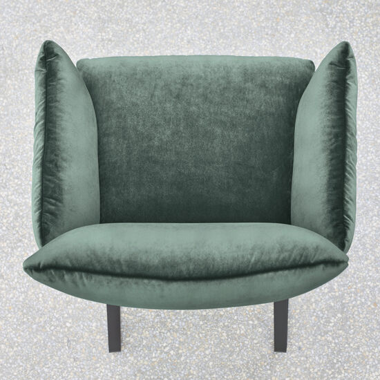 Mandø Armlehnstuhl Aquamarin