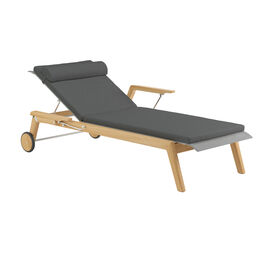 Auflage Derry Liege Dessin "Anthrazit"