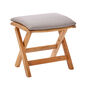Classic Footstool Teak