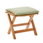 Classic Footstool Teak