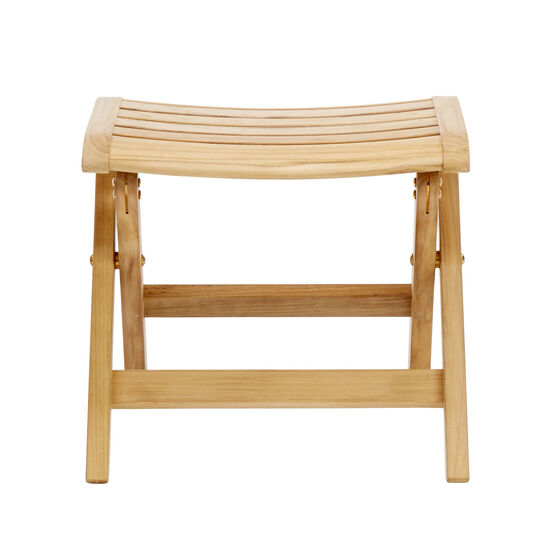 Classic Footstool Teak