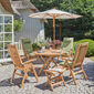 Classic Footstool Teak