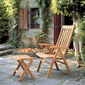 Classic Footstool Teak