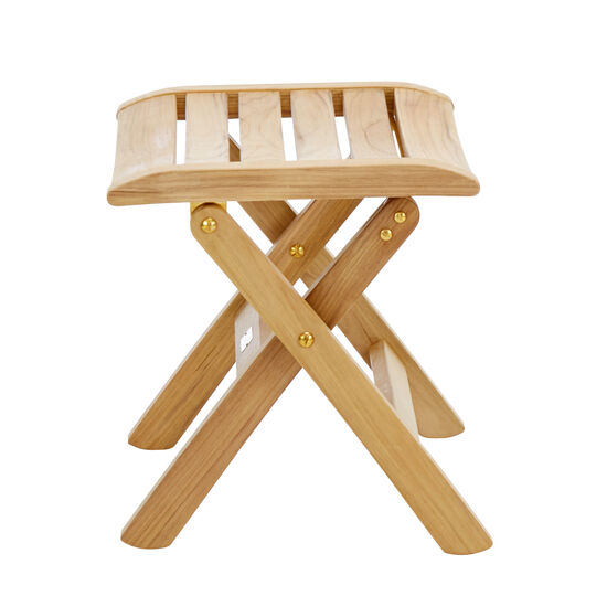 Classic Footstool Teak