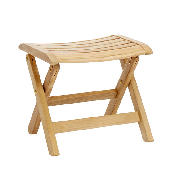 Classic Footstool Teak
