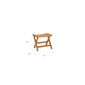 Classic Footstool Teak