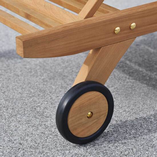 Gartenmöbel-Gartenliegen-Liege-Teakholz