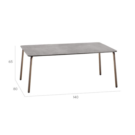 Casablanca Tisch 140 x 80 Shade