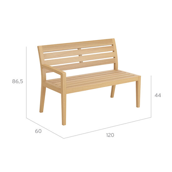 Valencia Bank Element Armlehne rechts 120
