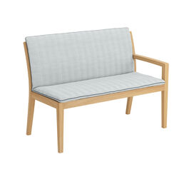 Auflage Valencia Bank Element 120, Dessin "River/Keder Baltic"