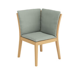 Auflage Valencia Bank Eckelement, Dessin "Mineral/Keder Linum"