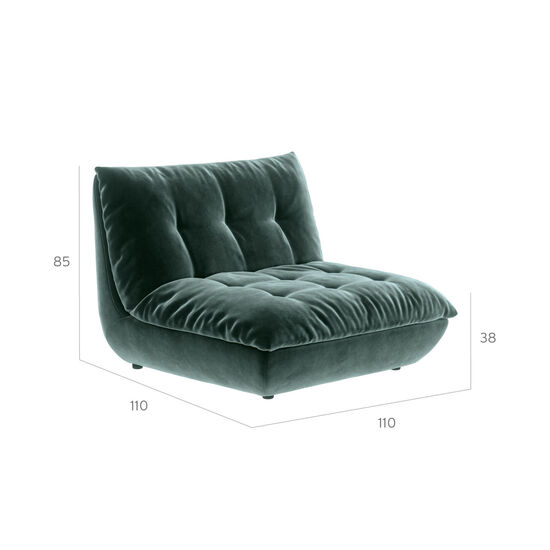 Sandvig Sessel Aquamarin