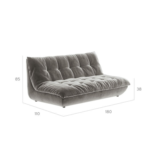 Sandvig Sofa 180 Quarz