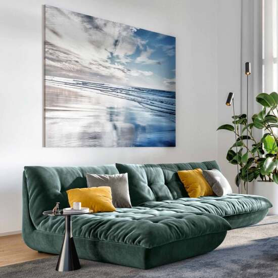 Sandvig Beistelltisch rund Ø 40 Schwarz