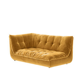 Sandvig Sofa 180 Armlehne rechts Bernstein