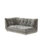 Sandvig Sofa 180 Armlehne rechts Quarz